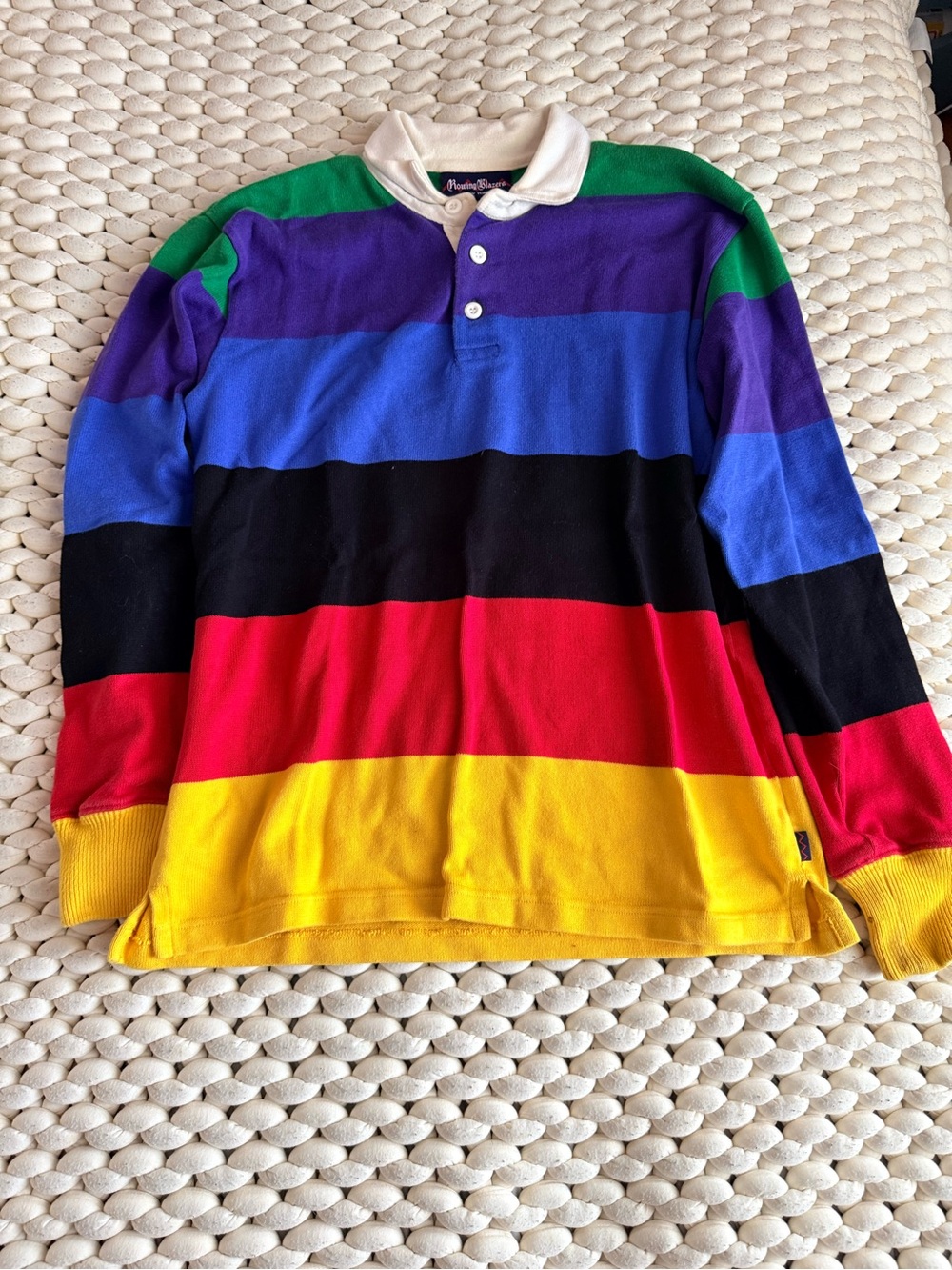 Rowing Blazers Rugby — Multicolor, Unisex, Small